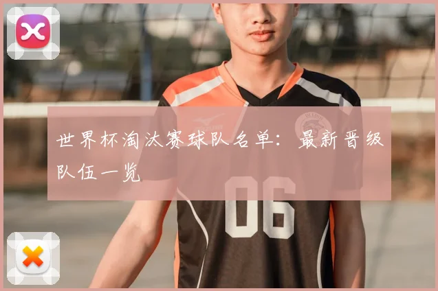 世界杯淘汰赛球队名单：最新晋级队伍一览